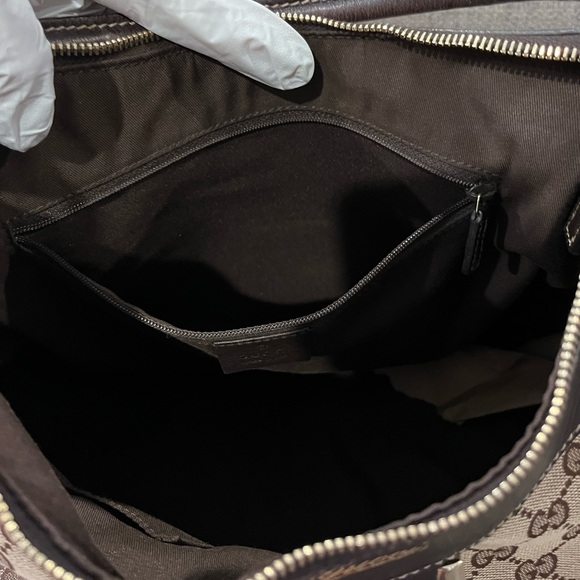 Authentic Gucci Abbey GG Monogram Shoulder Bag - Picture 12 of 16